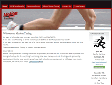 Tablet Screenshot of motiontiming.com